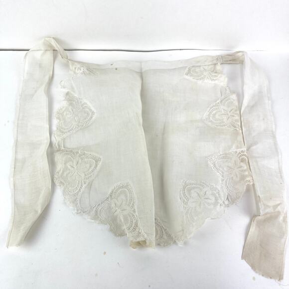 Lot of Assorted Vintage Linens Napkin Apron Table Scarf0 - Picture 8 of 10